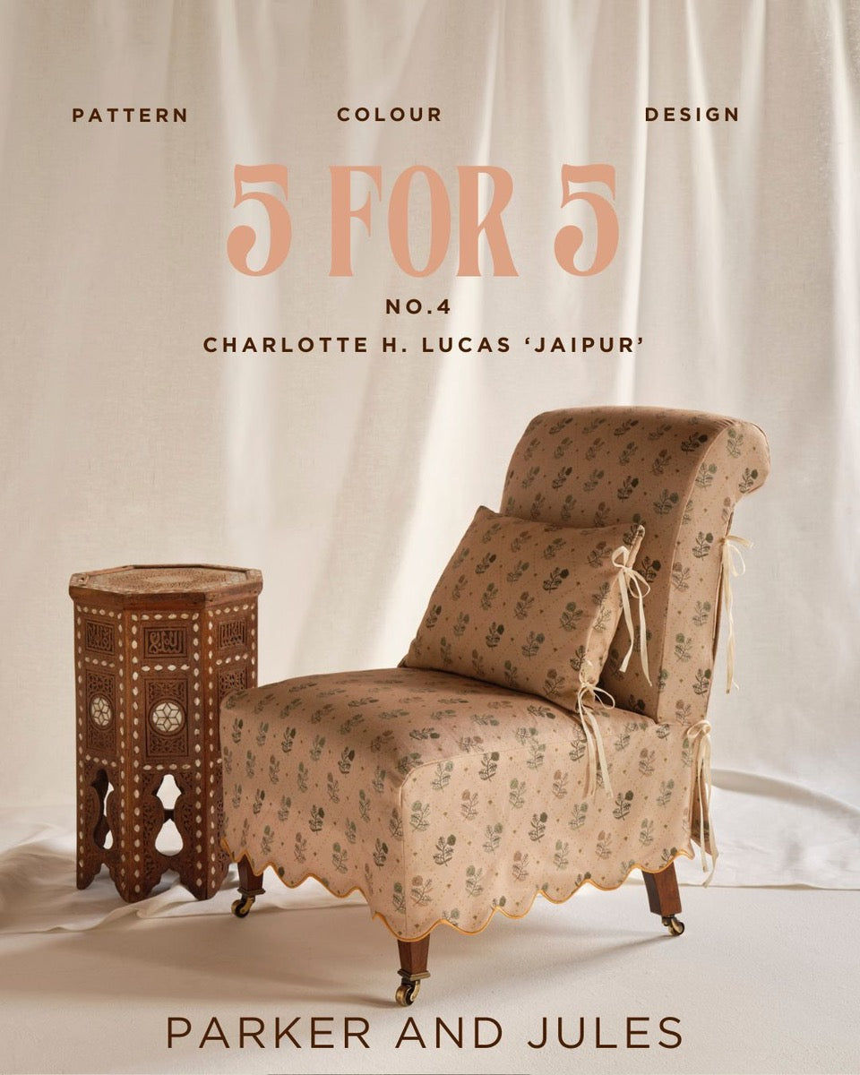 Jaipur - Hunter Plaster - Charlotte H Lucas 5 Year Anniversary (Fabric)