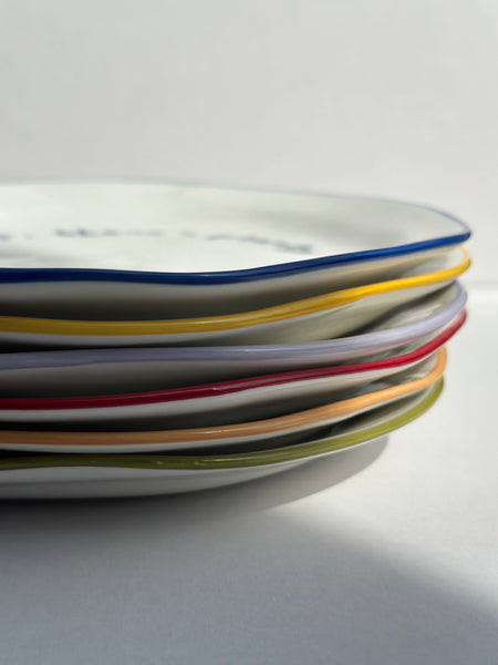 Statement Plate | 'Always Be Polite To The Chef'