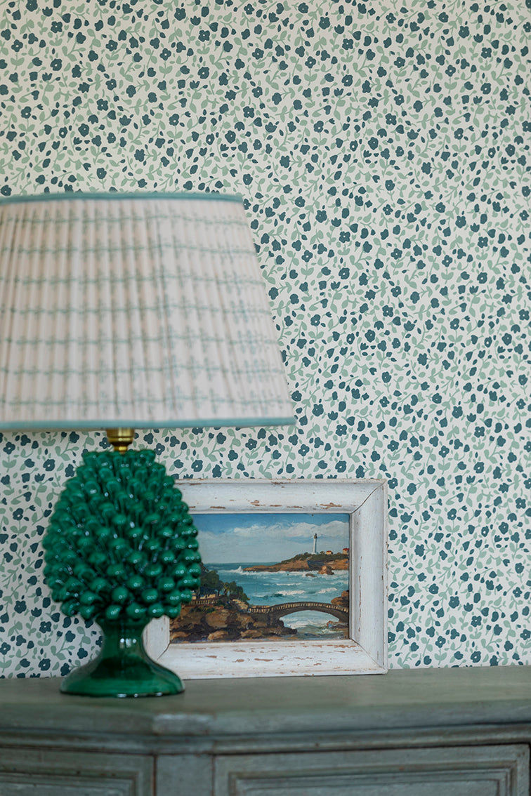 Wallpaper - Blossom Forest Greens