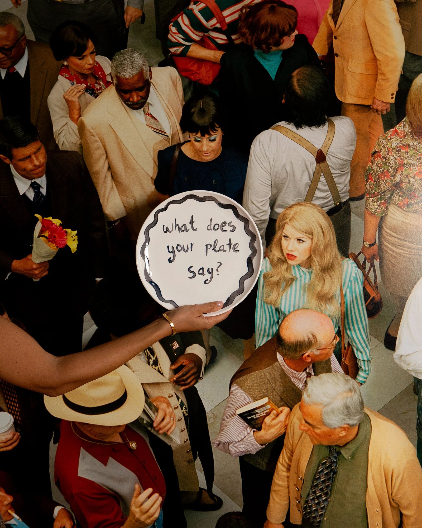 "What Does Your Plate Say" Plate