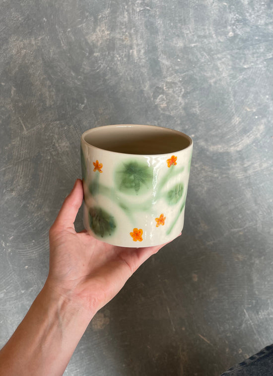 Nasturtium Vase #1