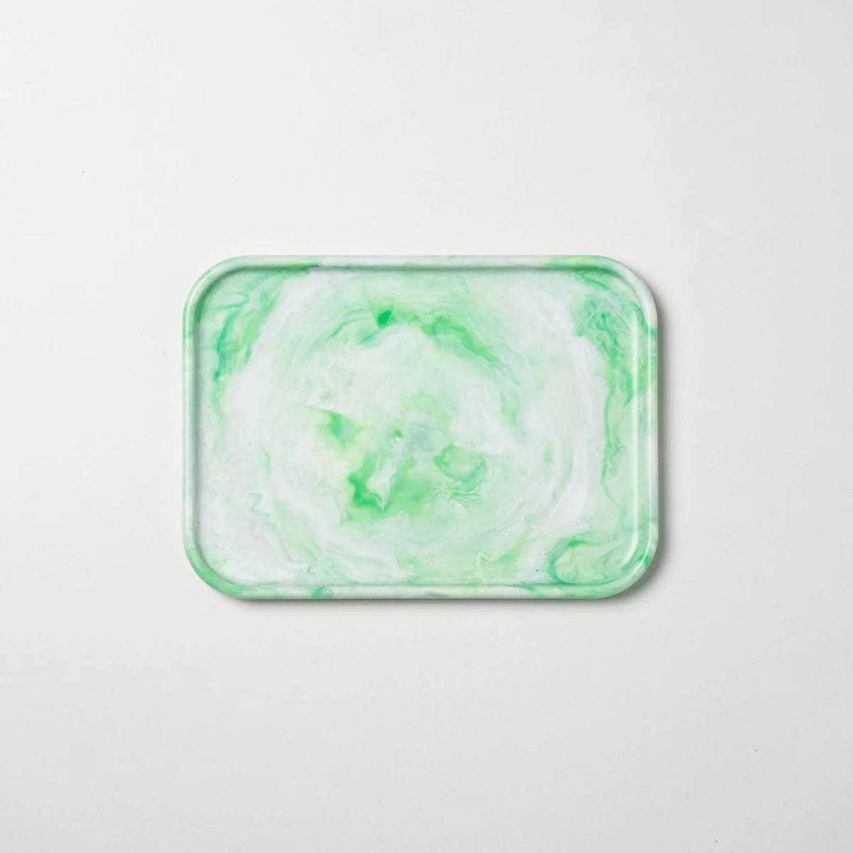 Recycled Plastic Tray - Jade