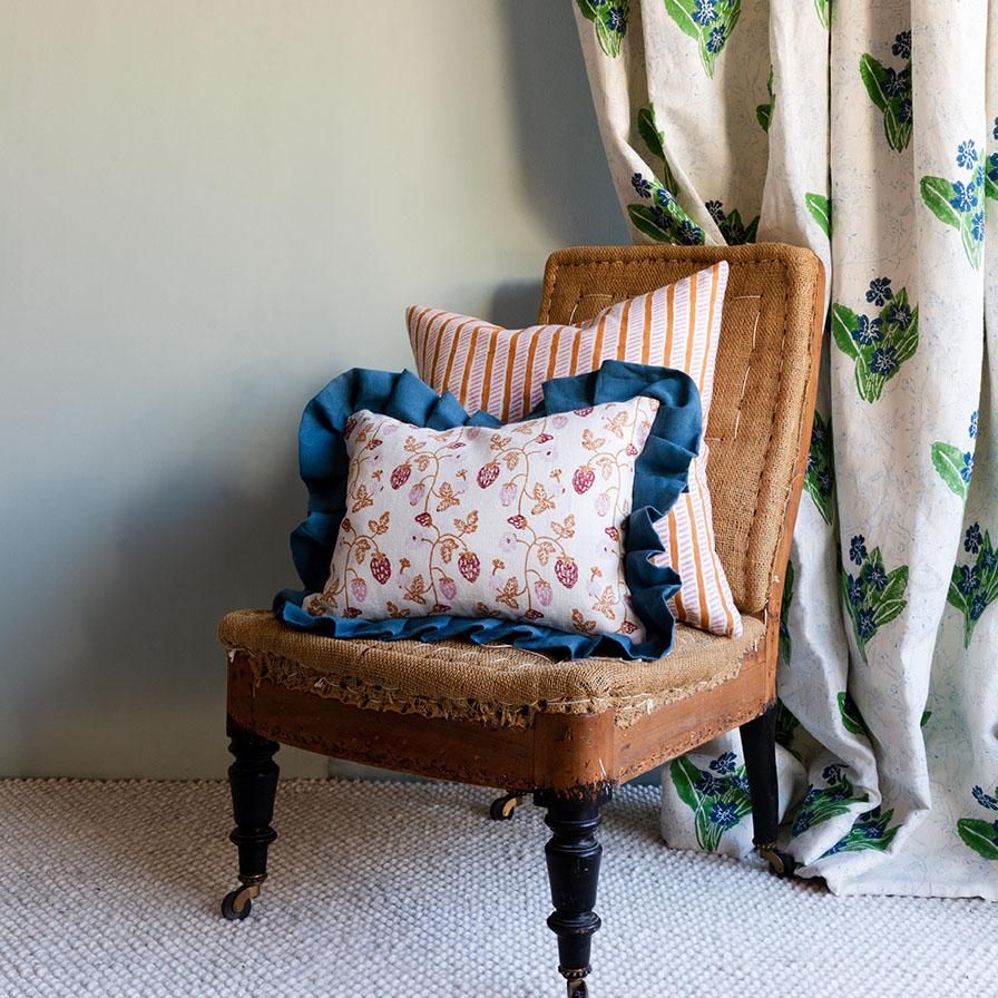 Cushion Frill Strawberry Copper