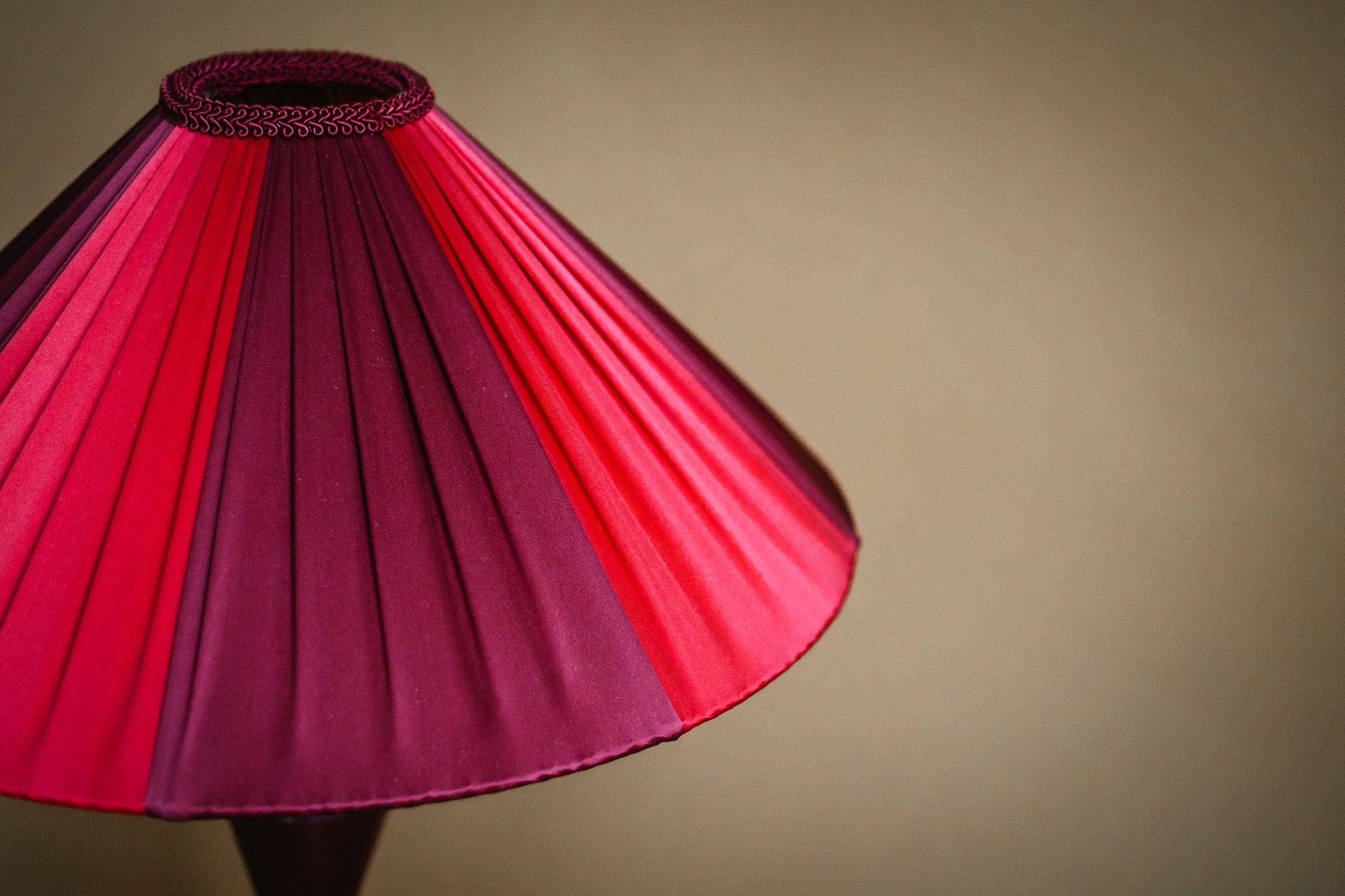 The Fitz - Burgundy Lamp