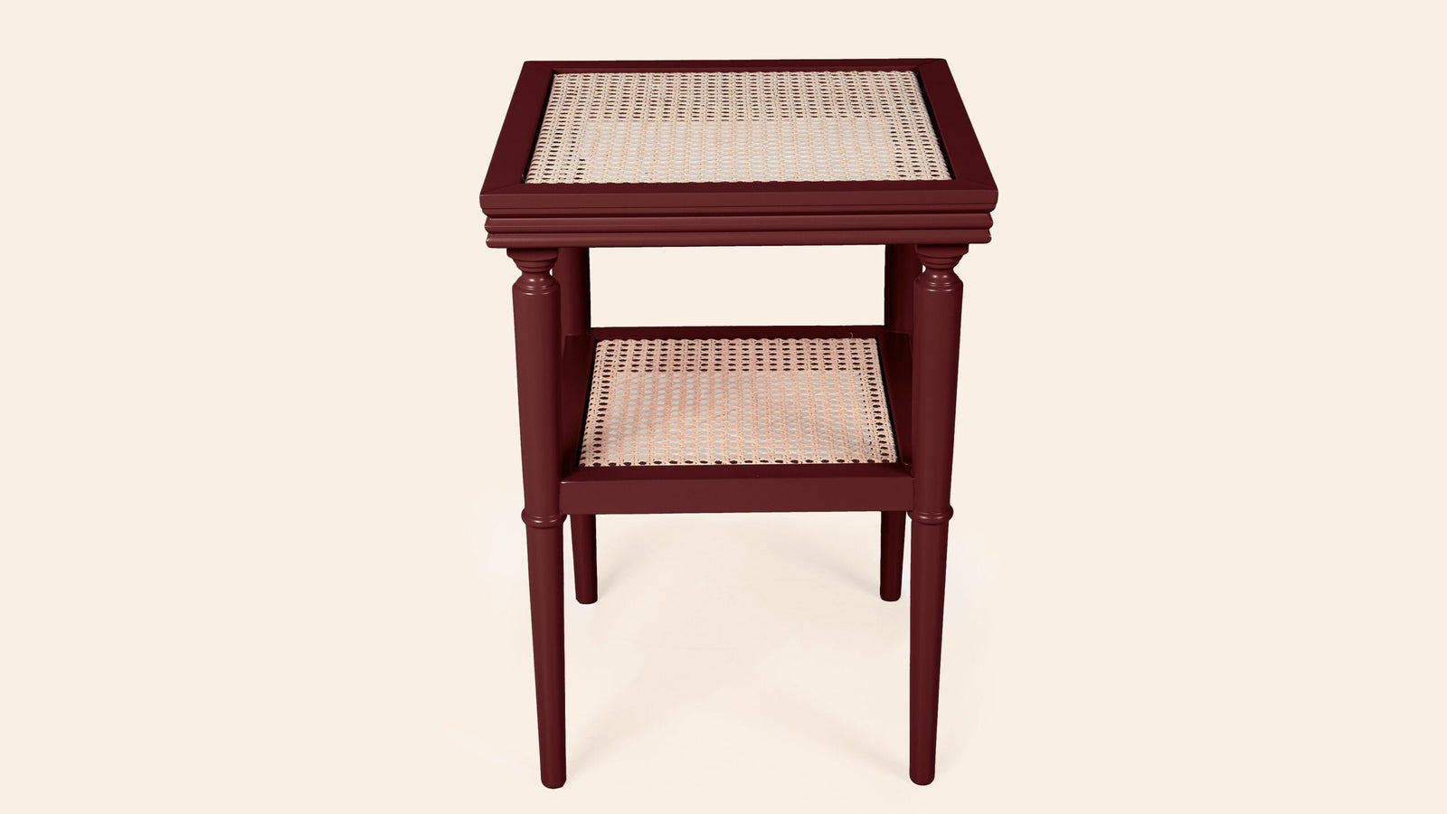 Ilaria Side Table, Pomegranate