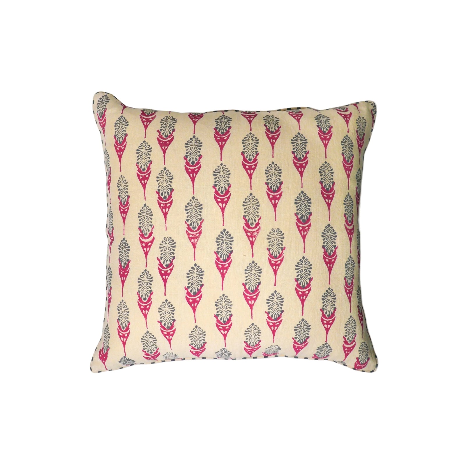 Bahaar Throw Pillow Cover - Peach
