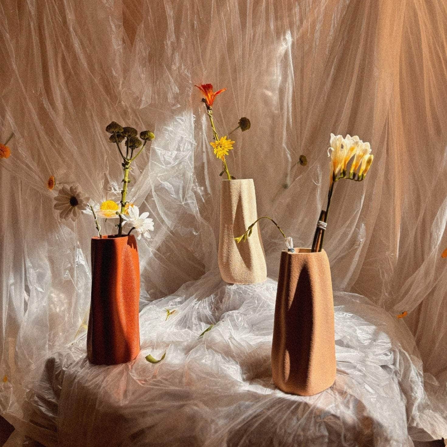 Tall Vase - Burnt Ochre