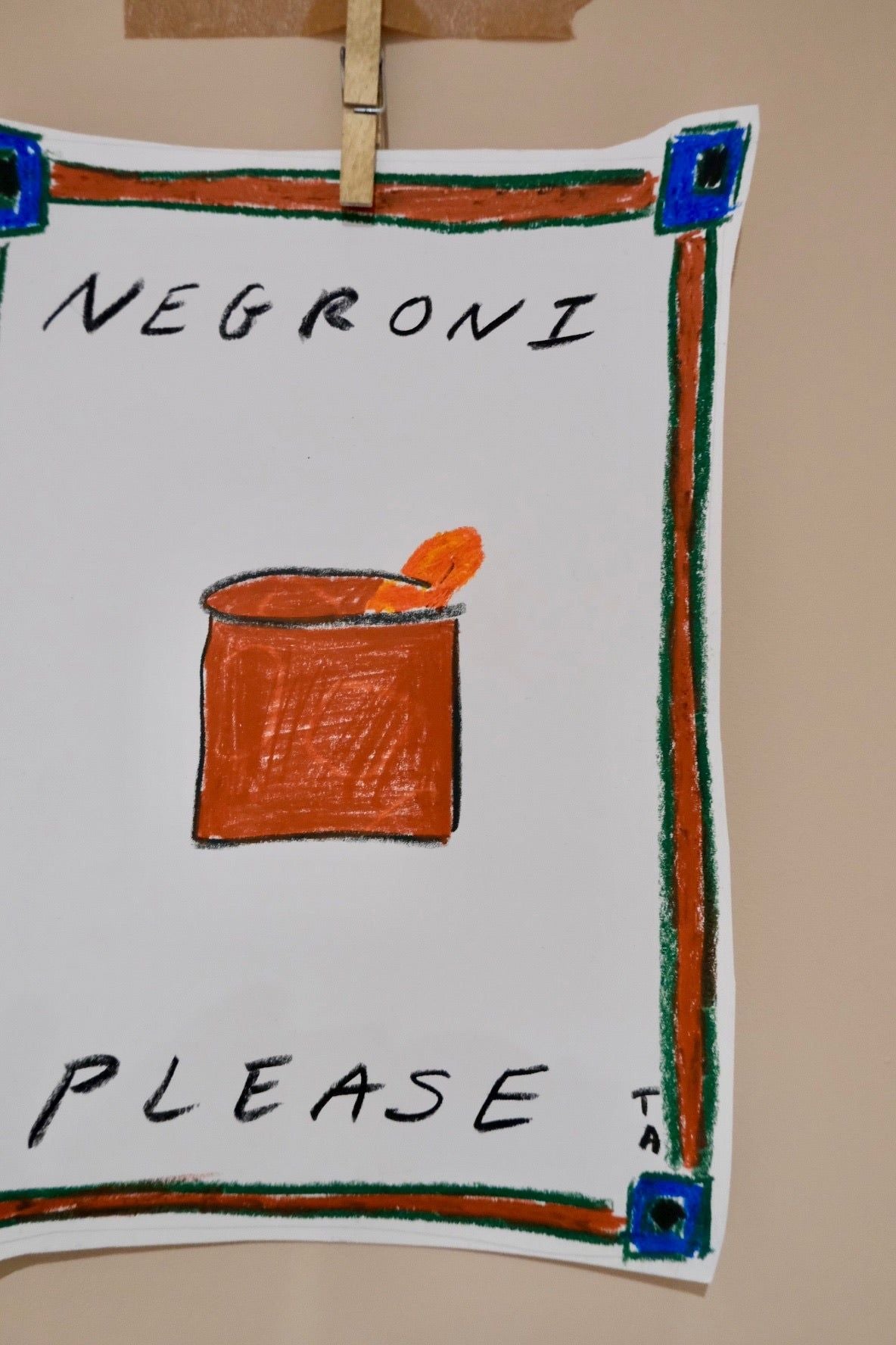 Negroni Please Artwork-