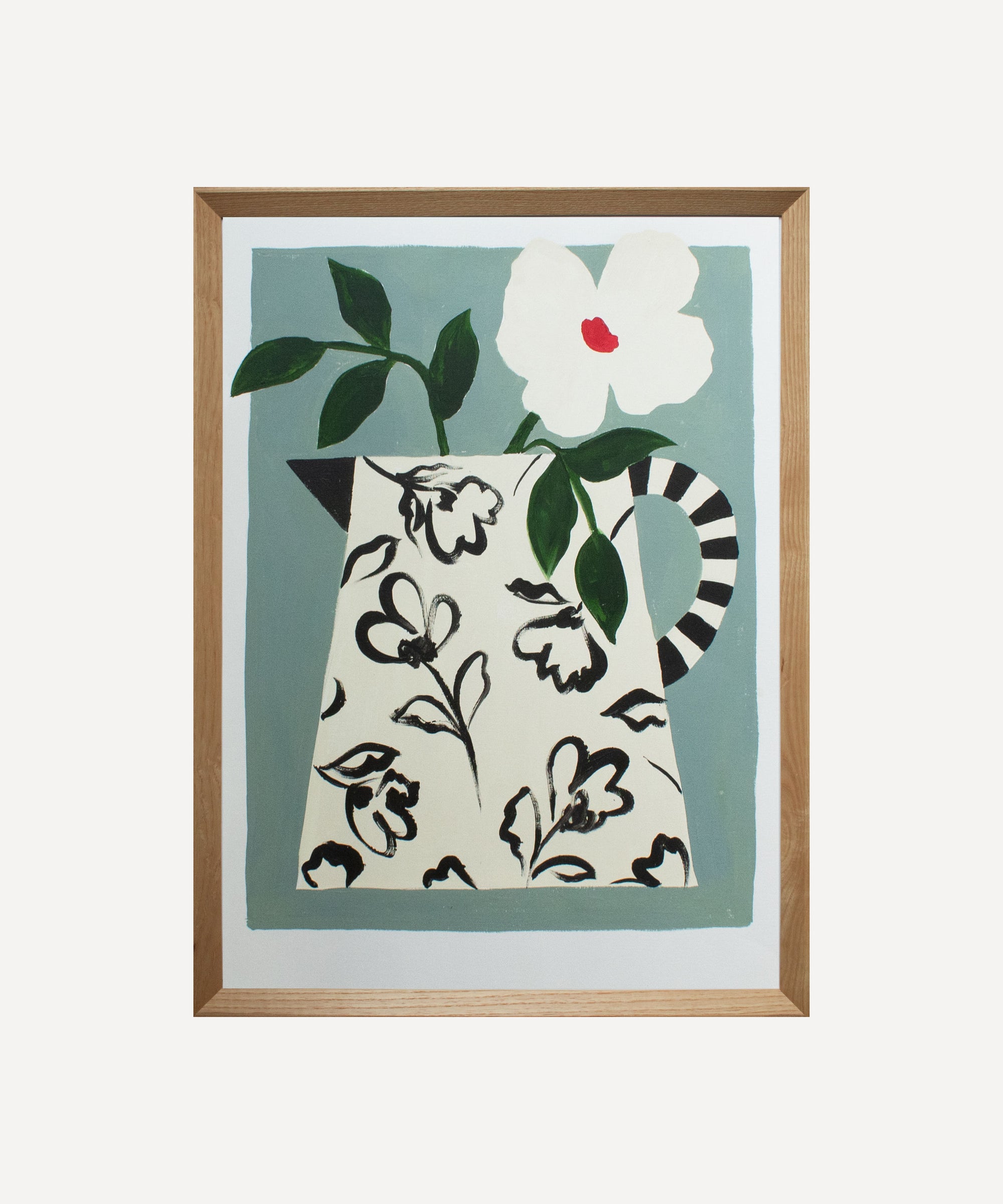 Expressive vase - Original painting