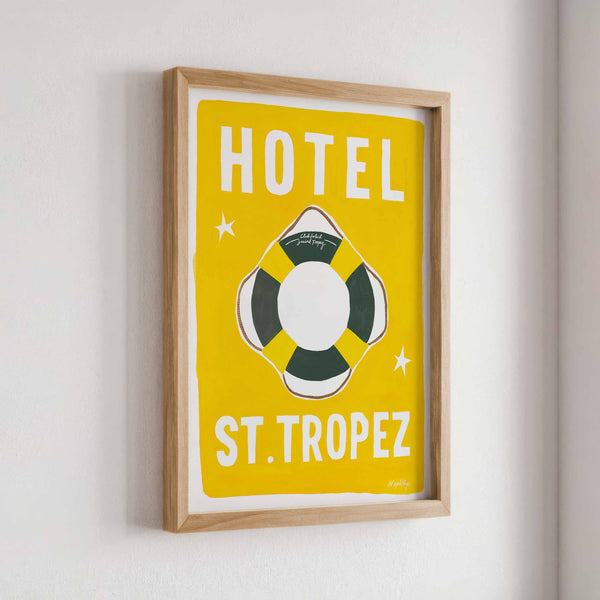 Hotel St.Tropez Print