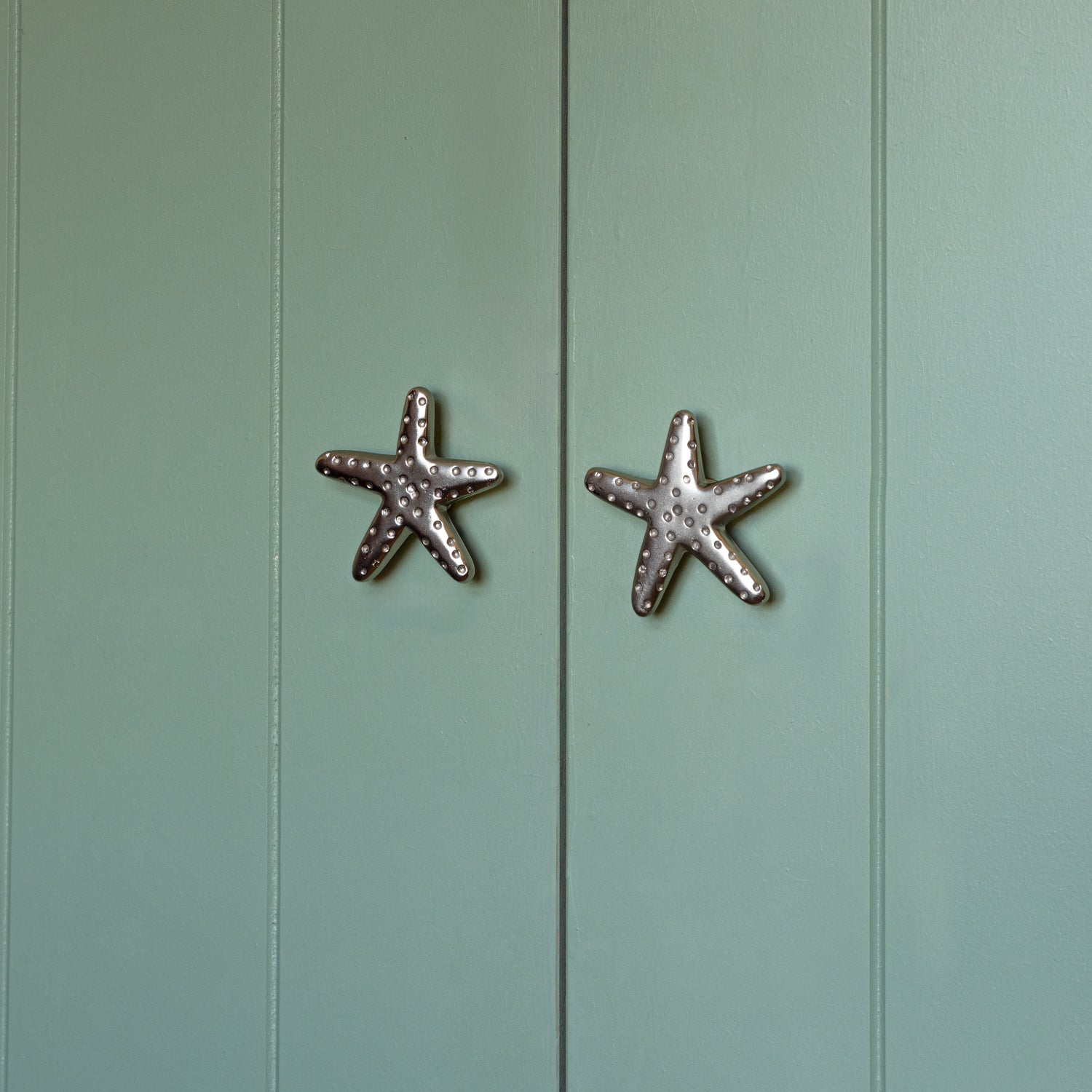 Starfish Knob, Polished Chrome