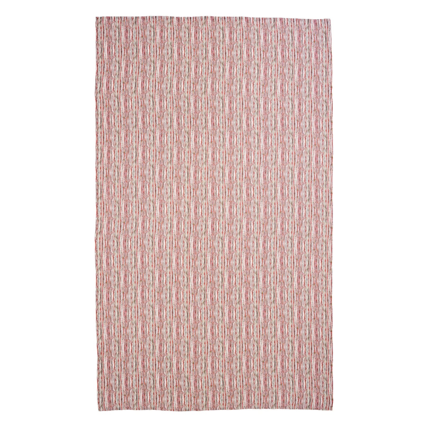 Red Stem Linen Table Cloth