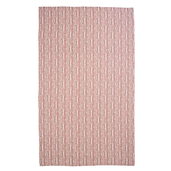Red Stem Linen Table Cloth