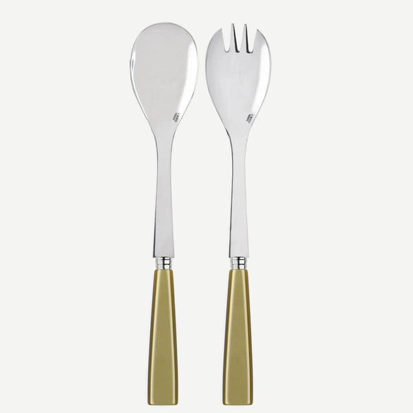 Icône Salad Serving Set, Linden Green