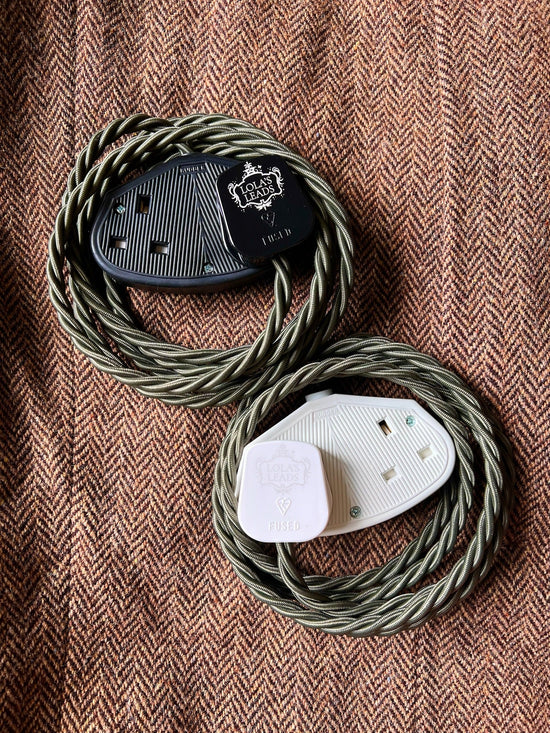 Swamp - Lola's Leads Fabric Extension Cable