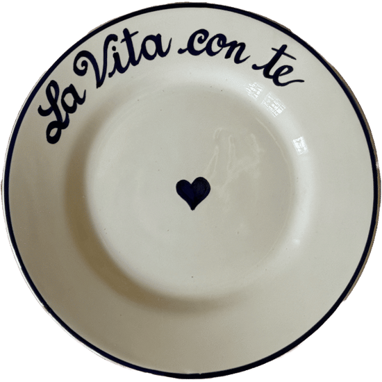 Amore Plate 20 cm La vita con te