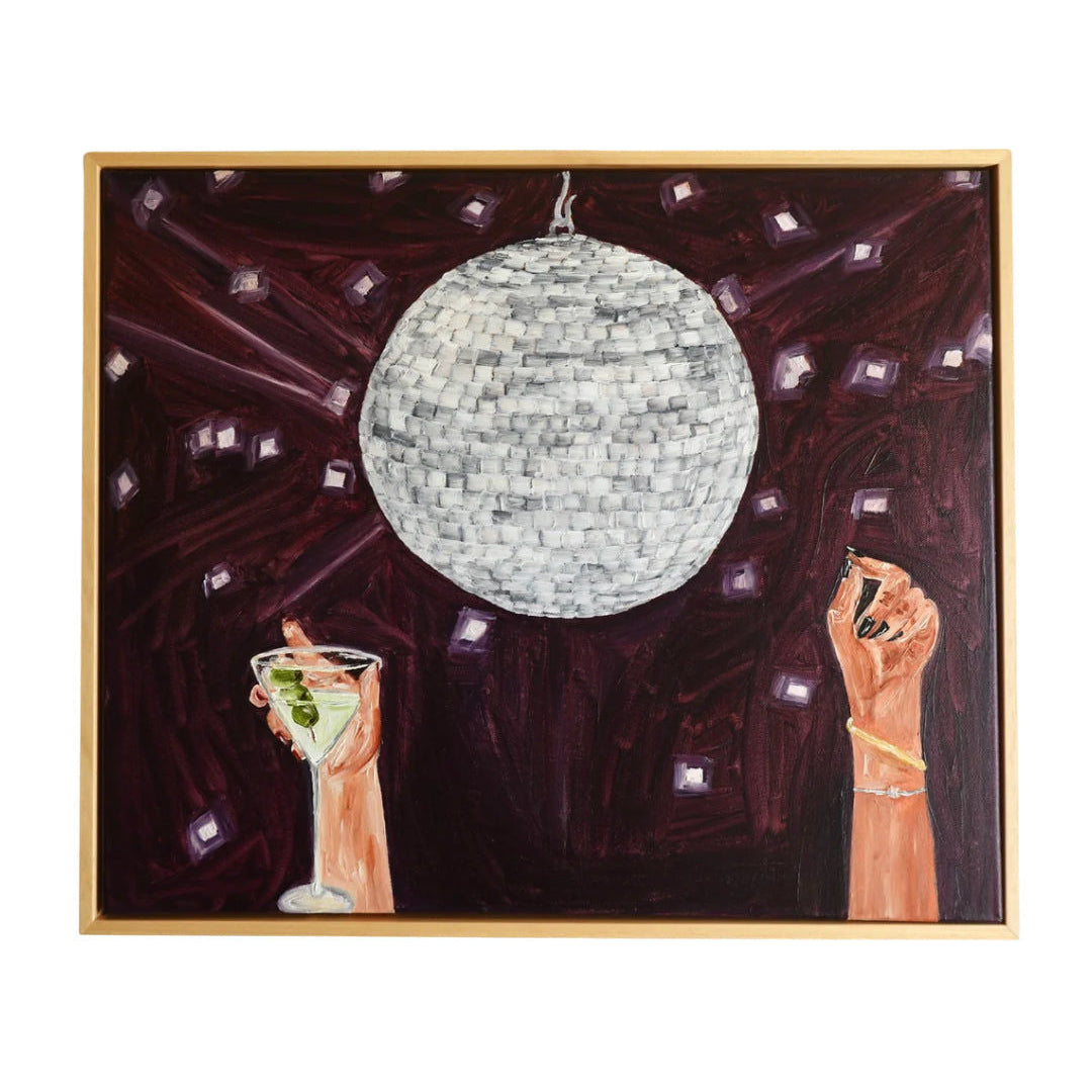 La Disco Ball Painting