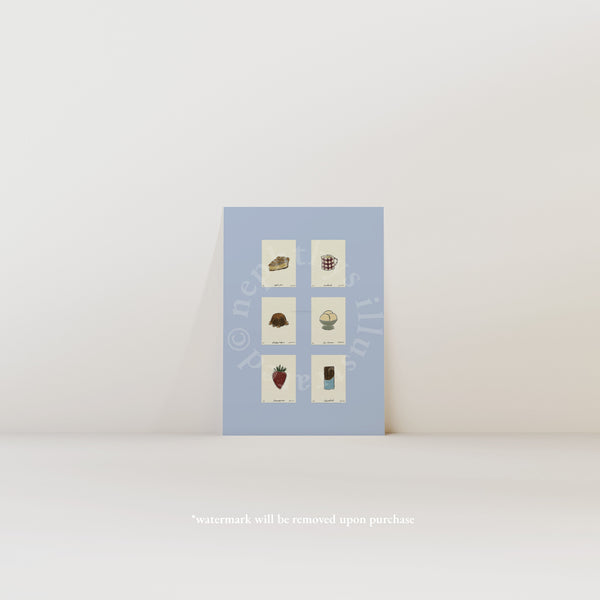 Pudding Print Set