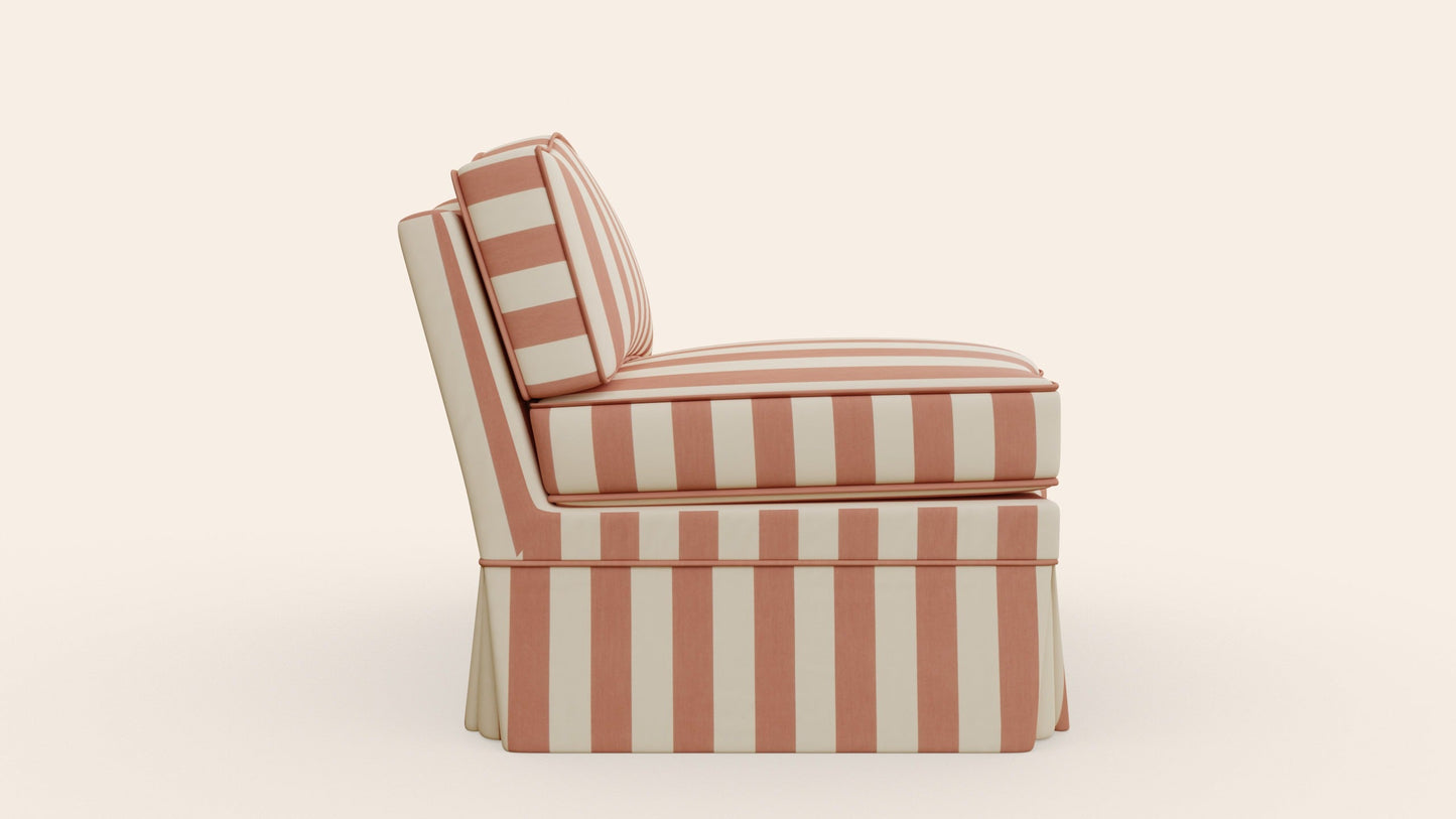 Felix Slipper Chair, Ginger