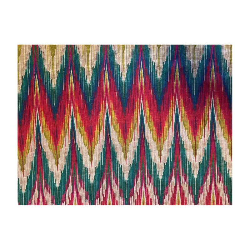 Matthew Williamon Cotton Placemat Peacock Feather Set of 2
