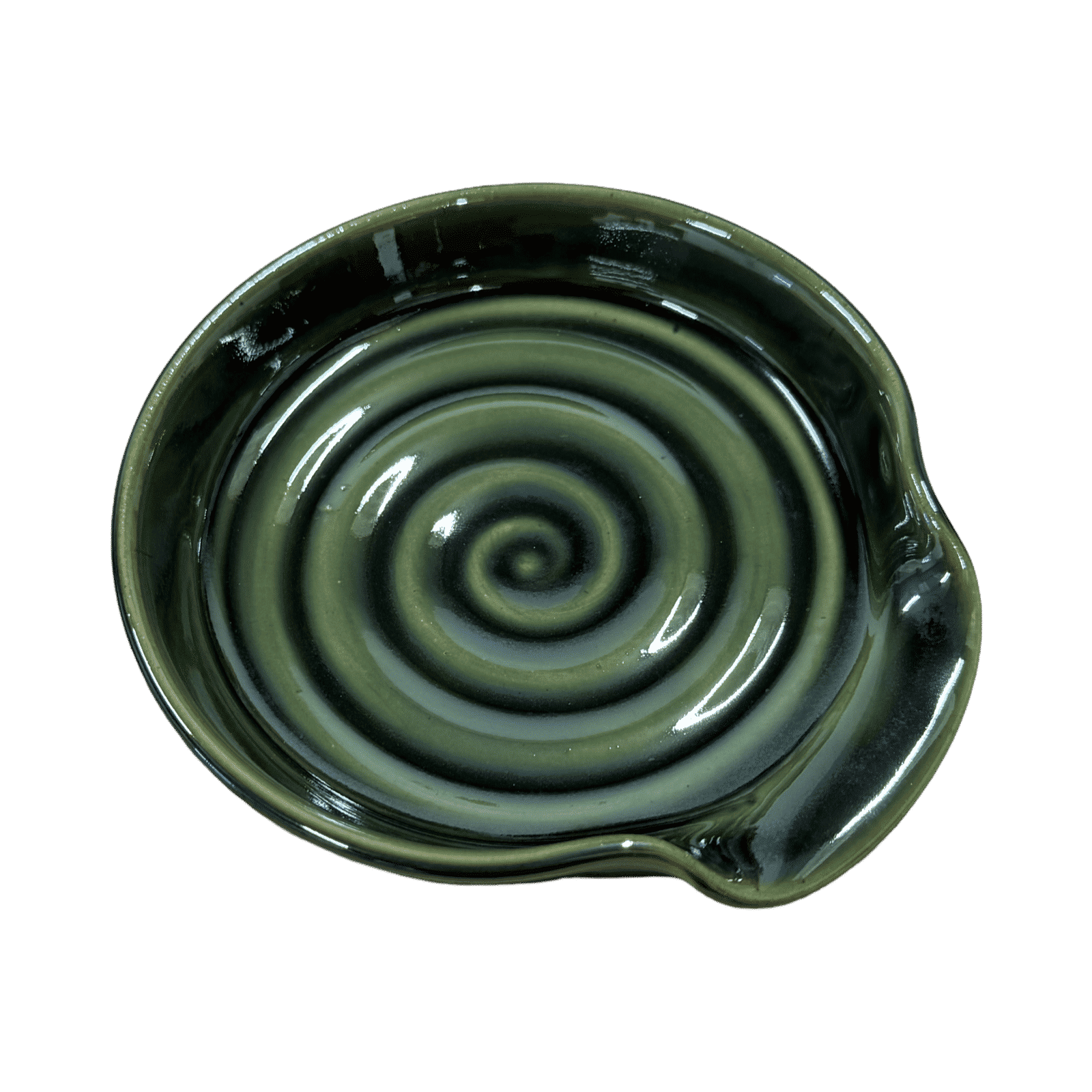 Emerald Green Spoon Rest