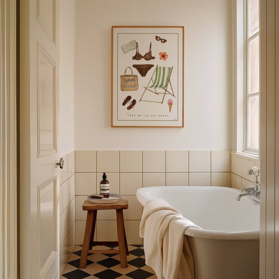 Take me to the beach Art Print