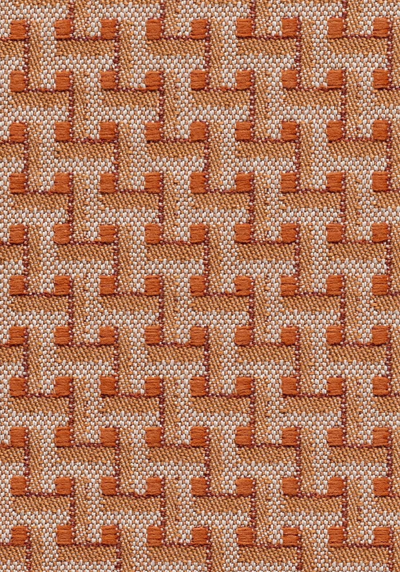 Outdoor Pouf Janis Burnt Orange