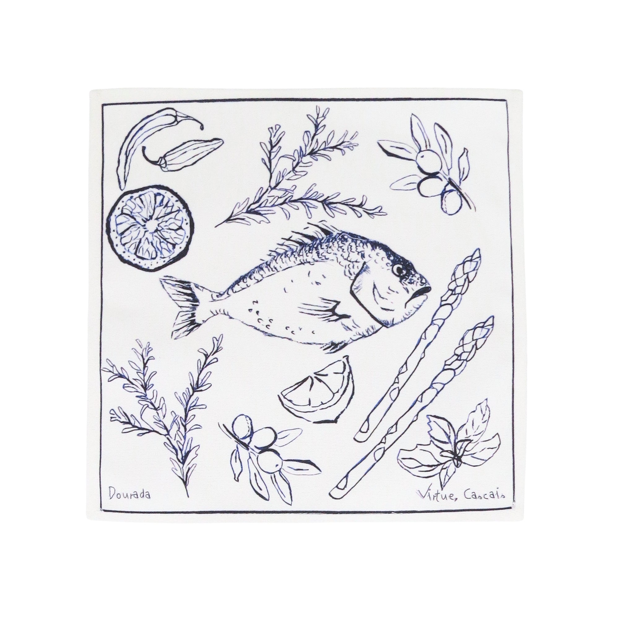 Straight From the Sea Table Set