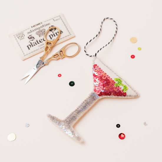 The Cosmo Cocktail Ornament