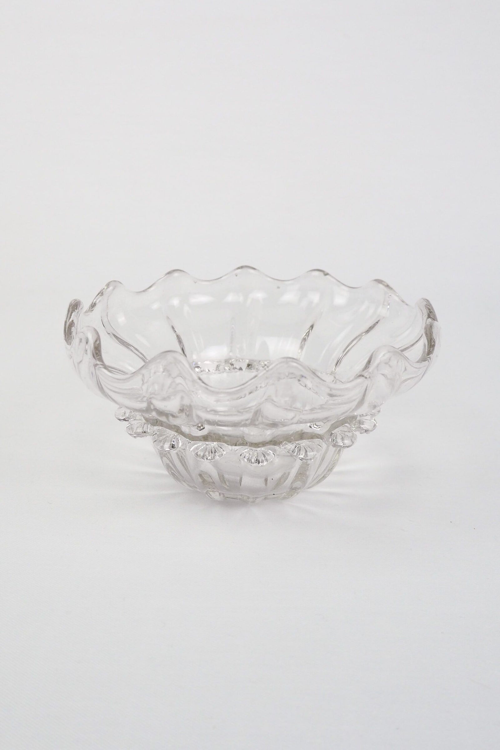 Vintage Hand Blown Glass Dish