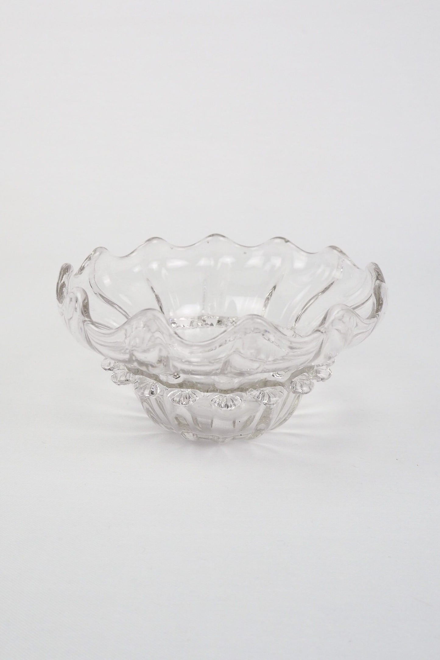 Vintage Hand Blown Glass Dish