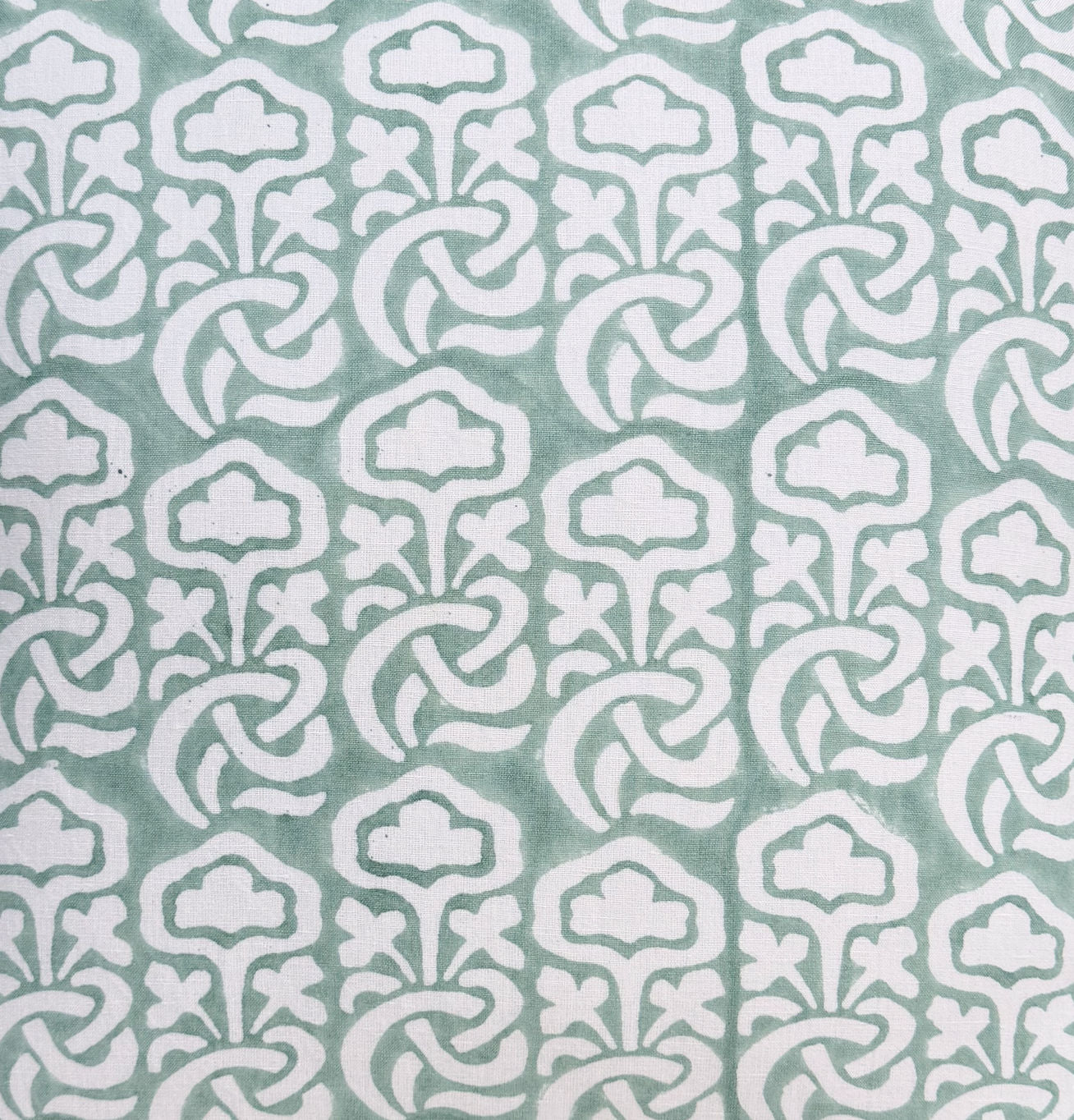 Block Printed Interior Pillow Cover – 20x20 in