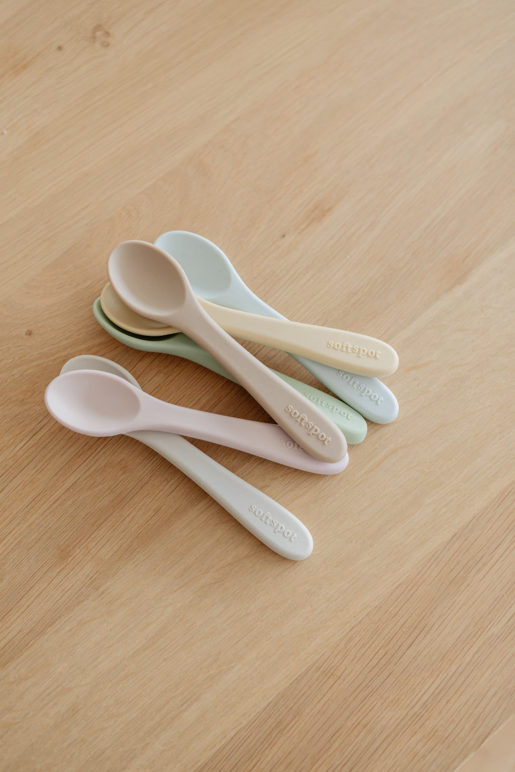 Soft Baby Spoons – Vanilla & Custard