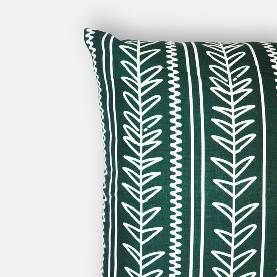 Echo - Throw Pillow Cover - Forest Green