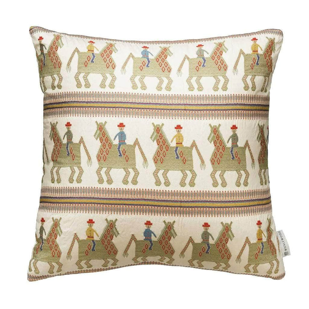 Caballo Yellow Multi Oversized Square Cushion