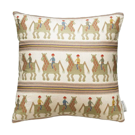 Caballo Yellow Multi Oversized Square Cushion