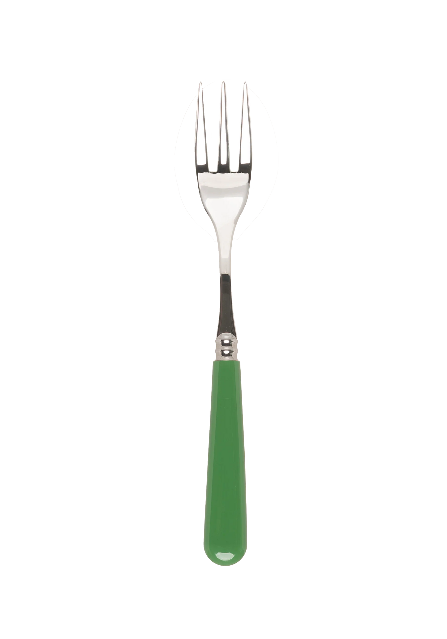 Green Serving Fork