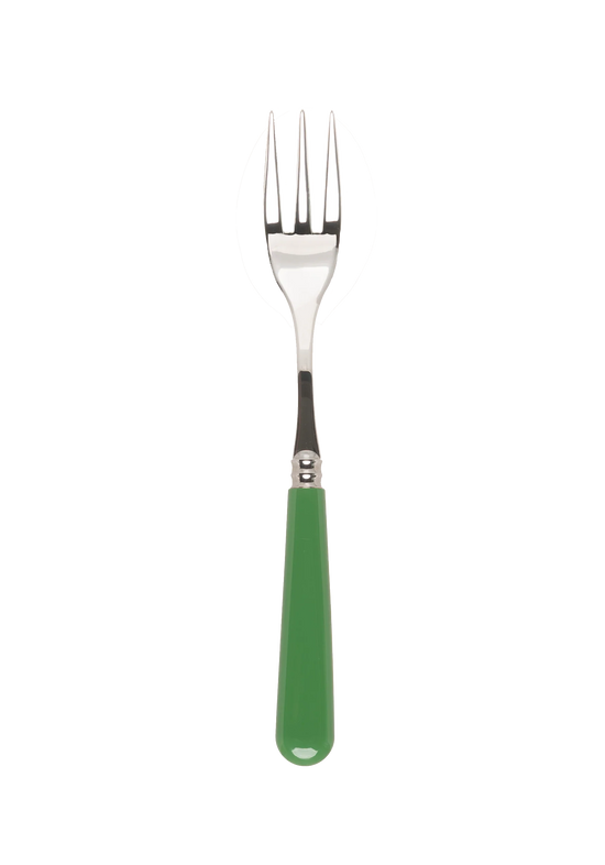 Green Serving Fork