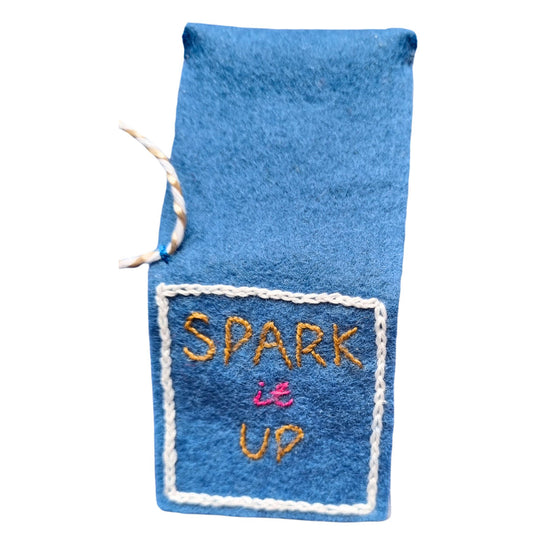 The Matchbook Embroidered Ornament