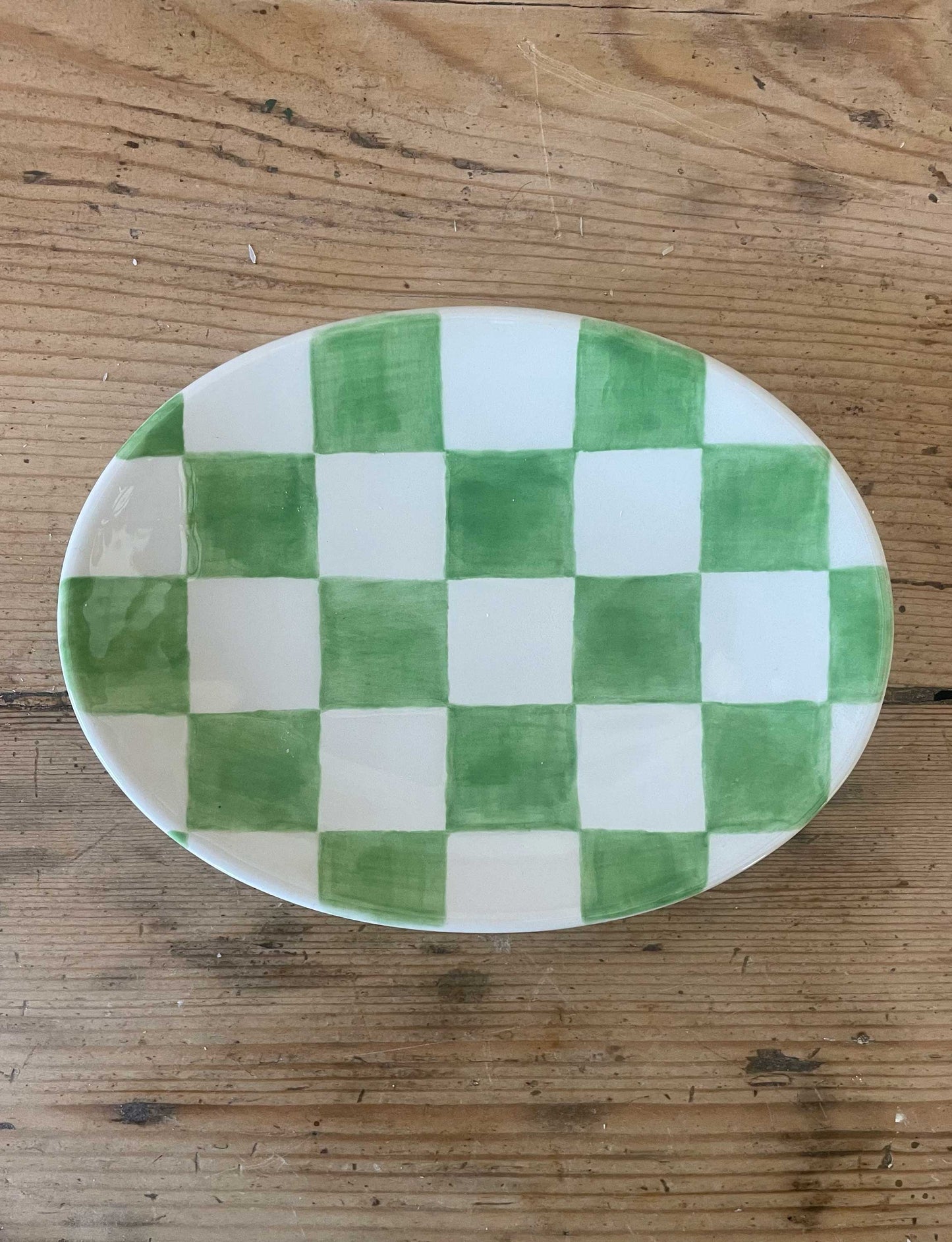 Checkmate Soap Dish, Green