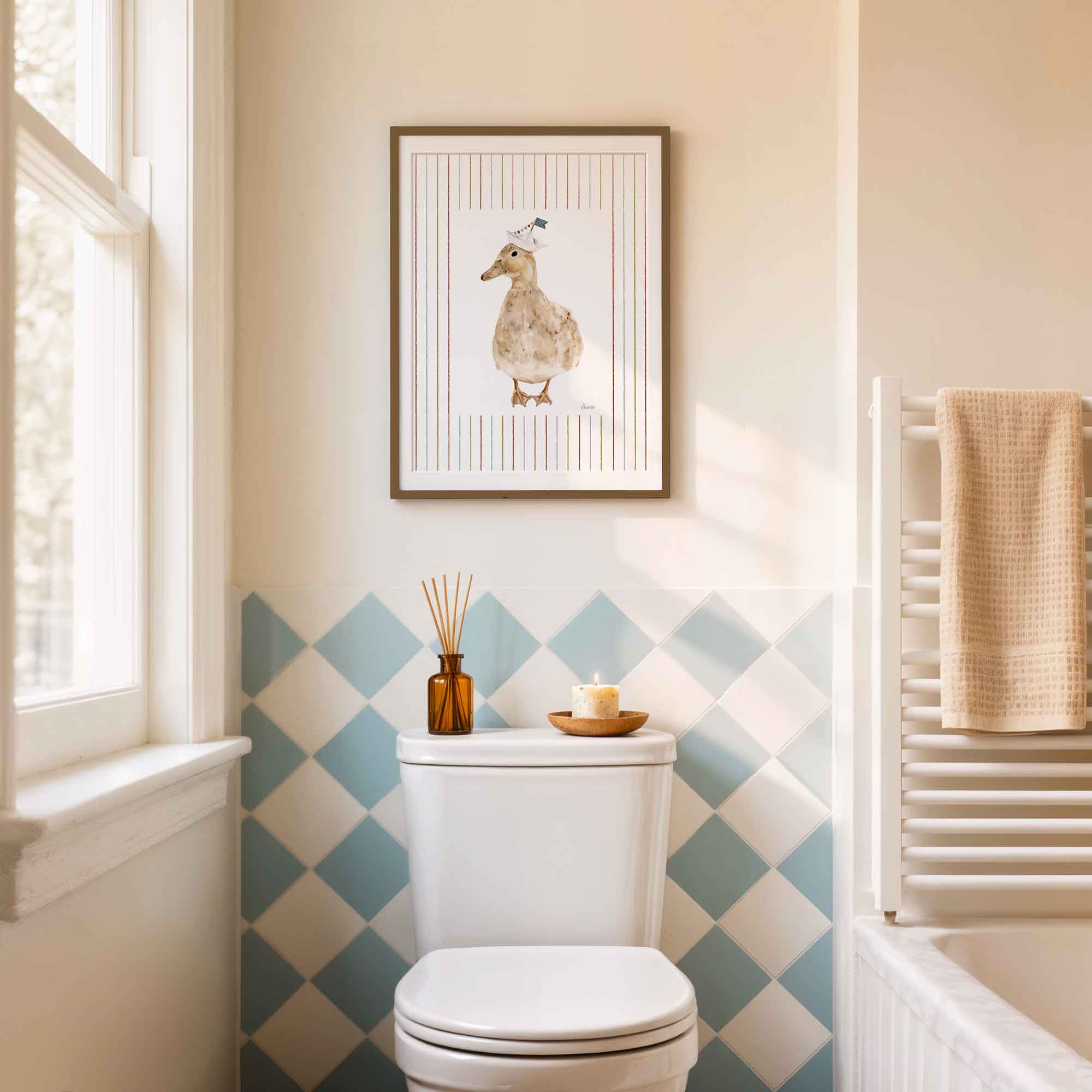 Beyond The Pond Art Print