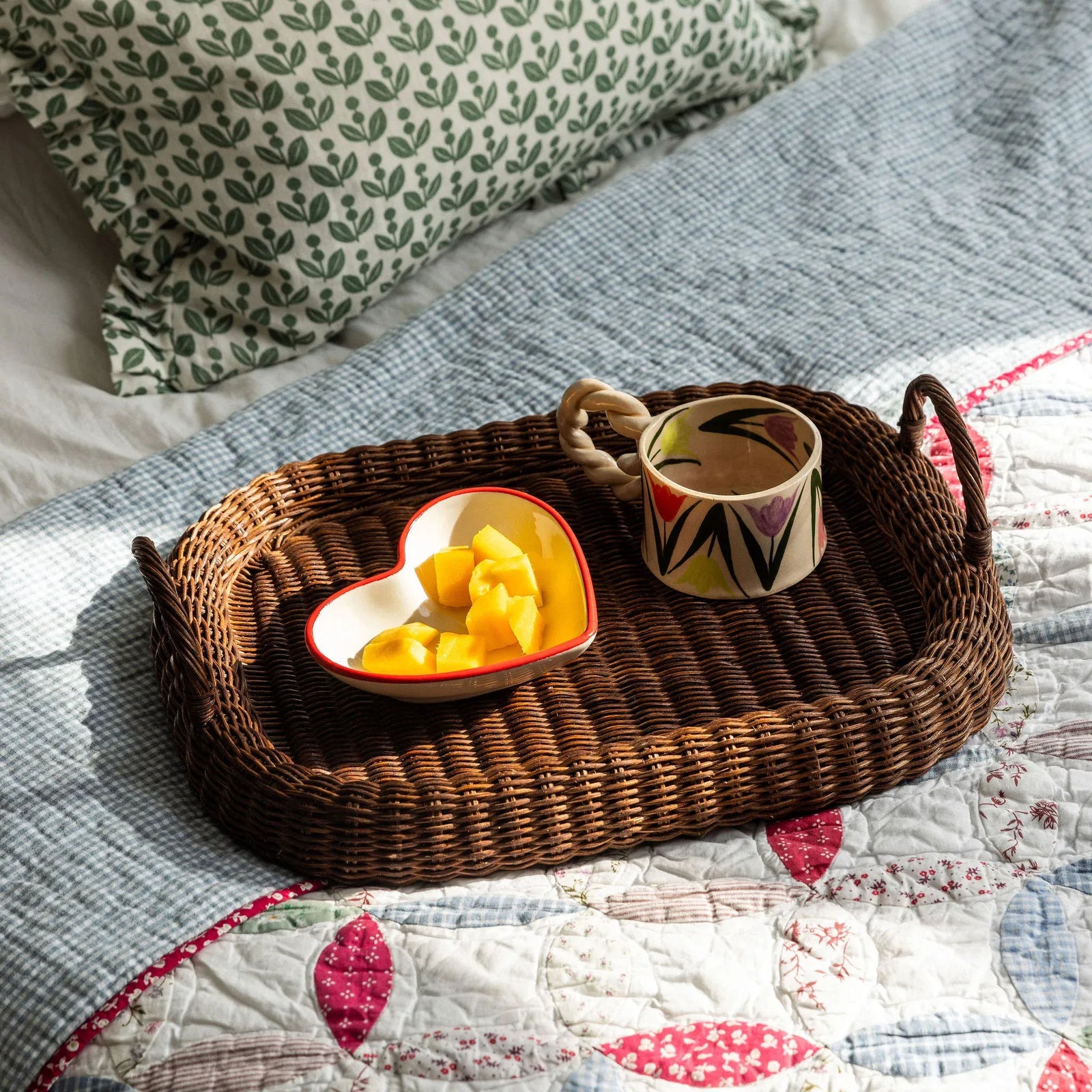 Mini Chunky Tray (Teak Stained)