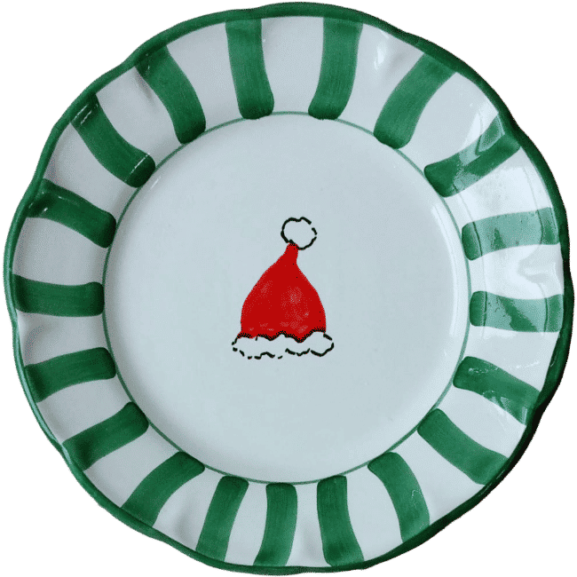 20cm Christmas Hat Plate