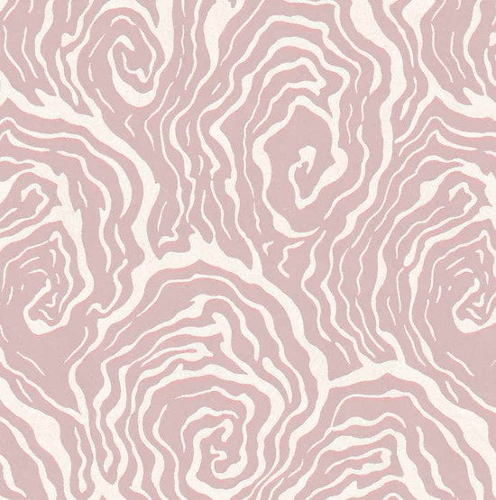 Oysters - in Venus Pink - Wallpaper