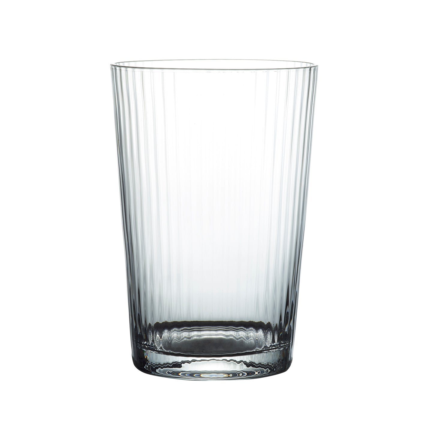 Crystal Tumblers with Ripple Design