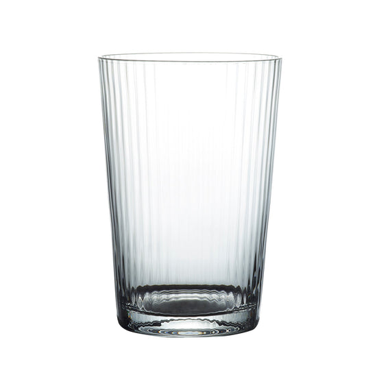 Crystal Tumblers with Ripple Design
