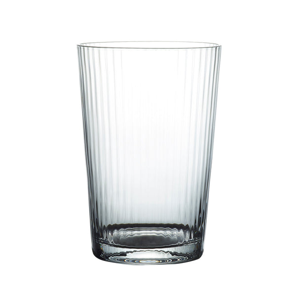 Crystal Tumblers with Ripple Design