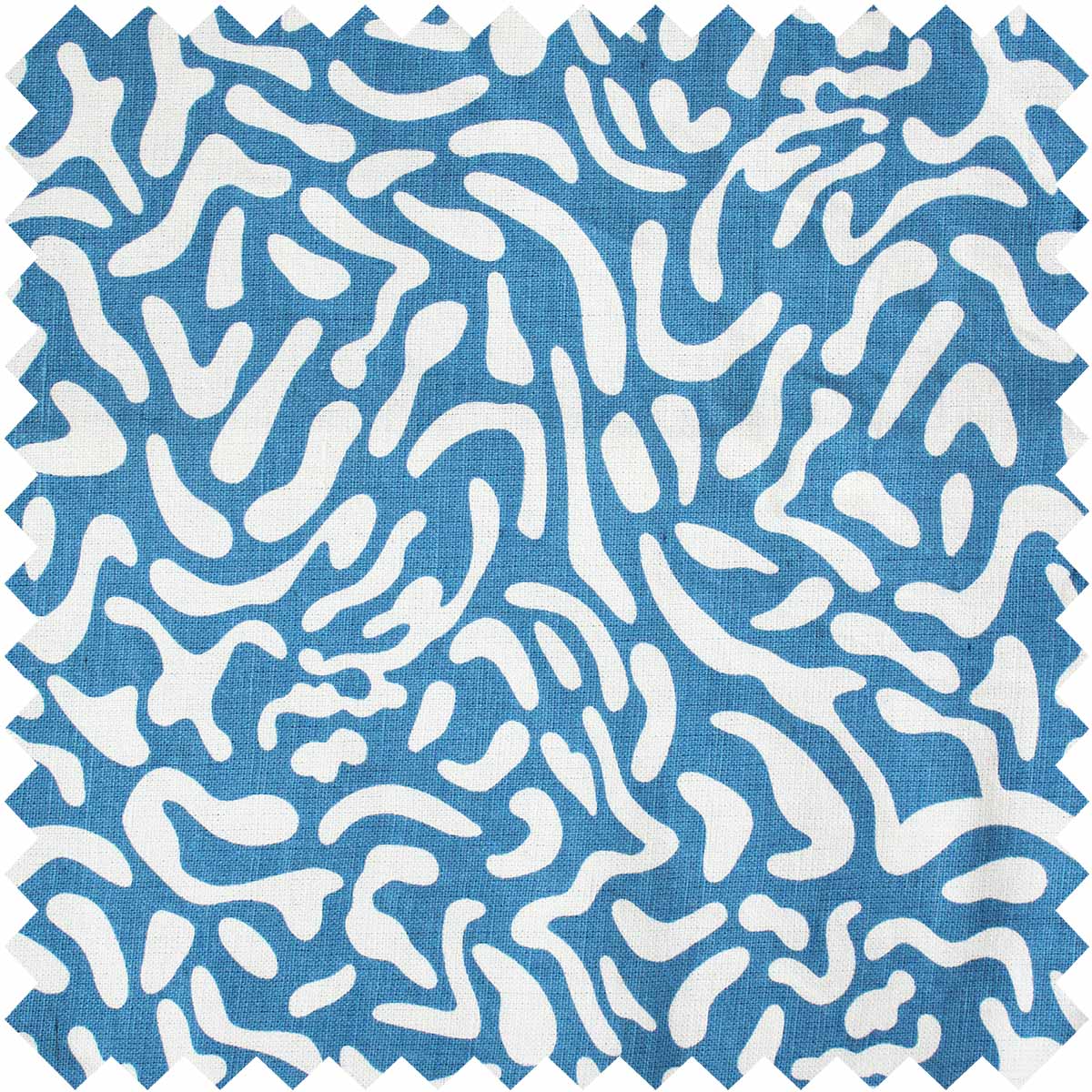 Blue Golf Course Fabric