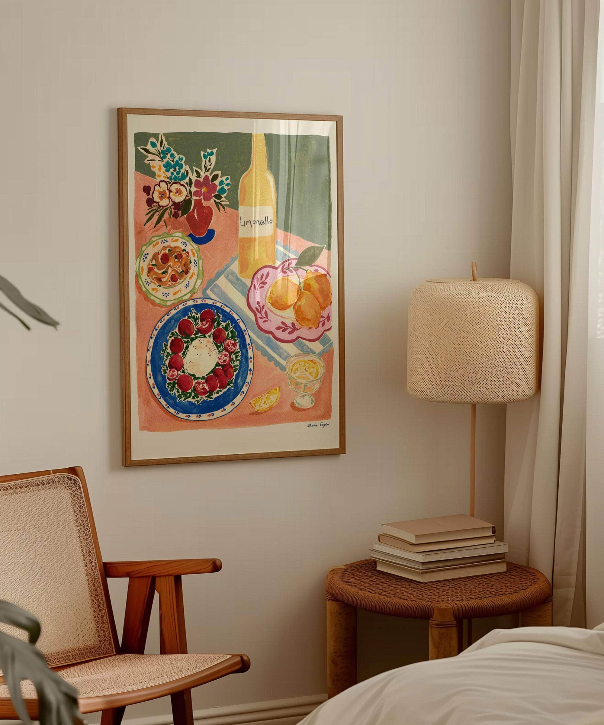 Sicily Dinner' Print