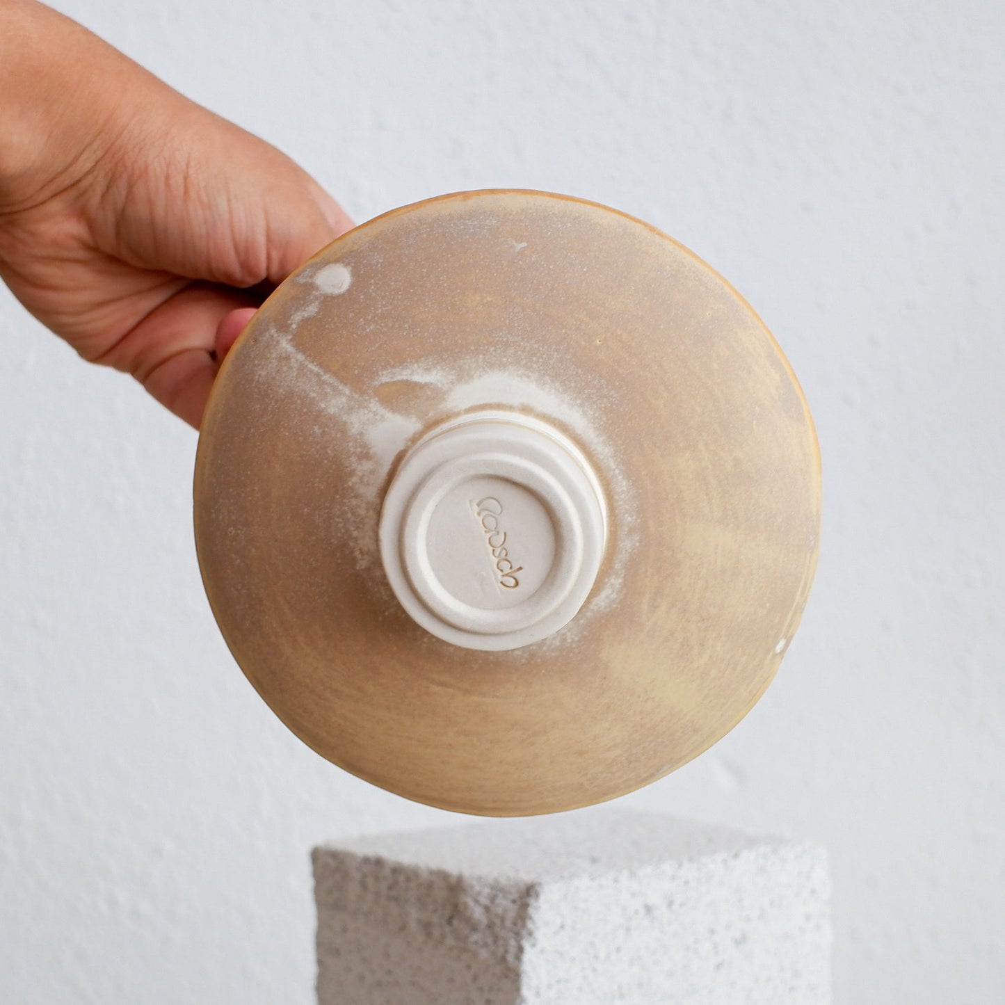 Small Bareino - Rustic Beige - Porcelain Vase